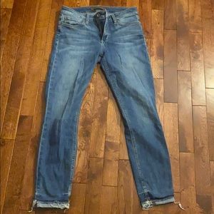 Joe’s Frayed bottom jeans